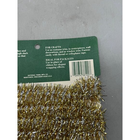 Just Right Mini Trim Tinsel Garland For Trees Under 4 Feet By VELVETOUCH - Picture 7 of 7